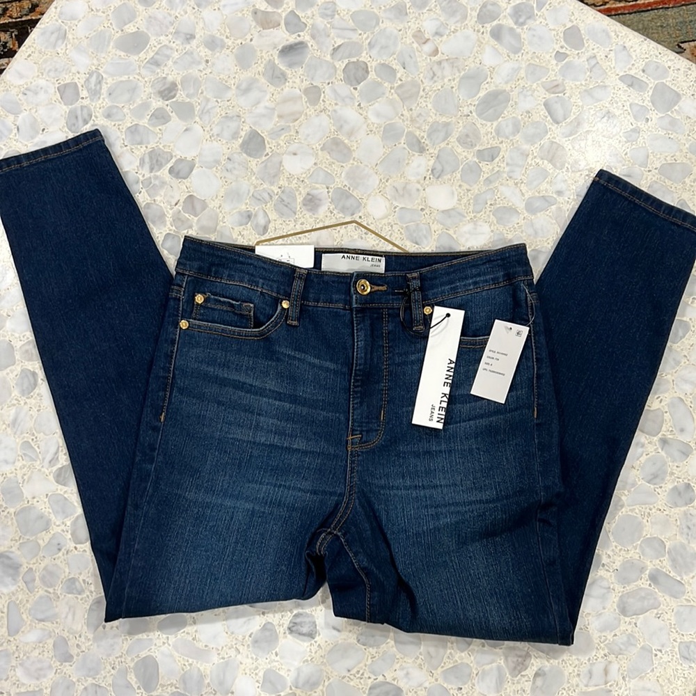 Anne Klein High Rise Skinny Jeans